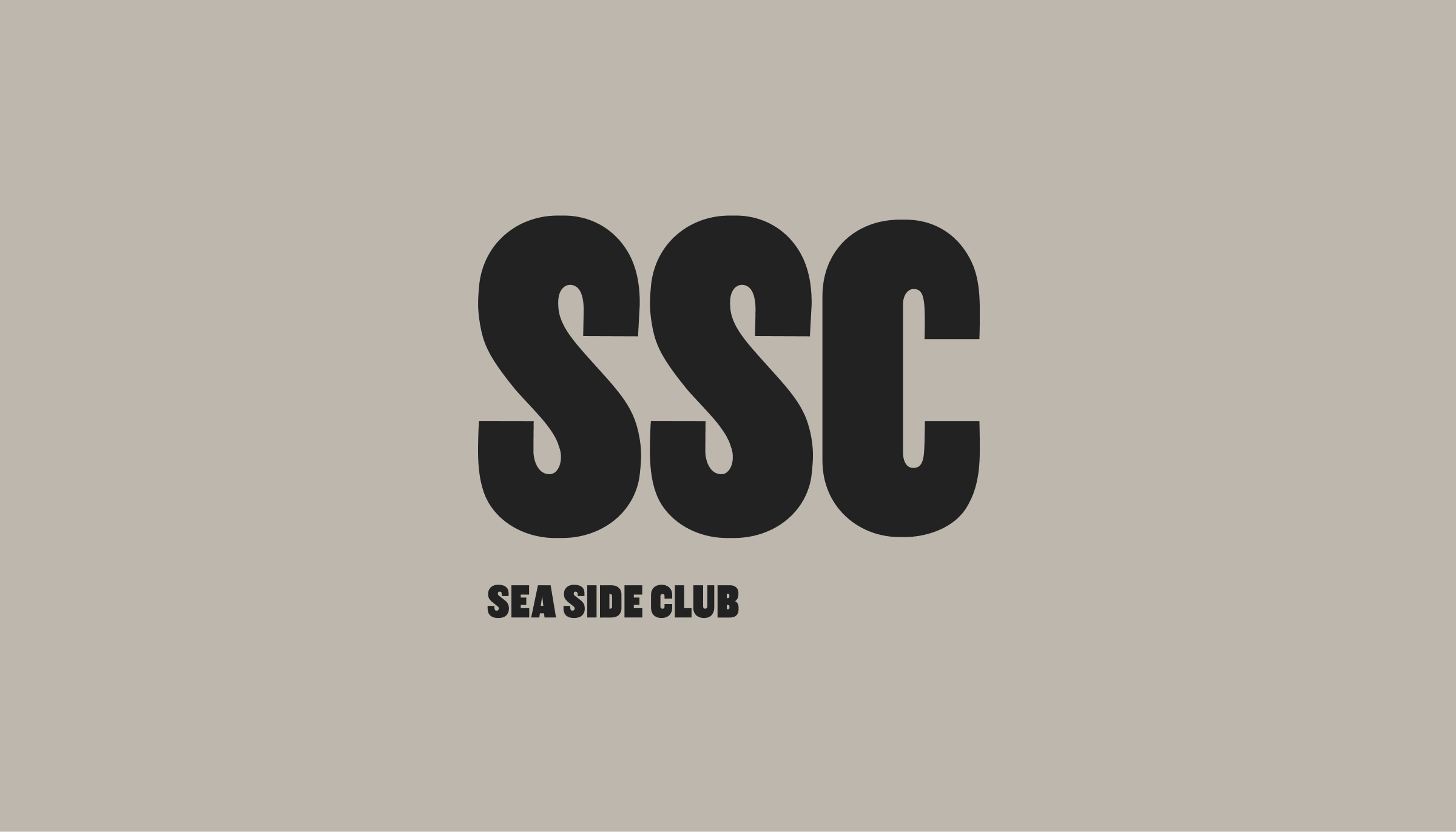 SSC - SEA SIDE CLUB のロゴ
